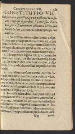 Constitutio VII.