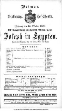 Joseph in Egypten