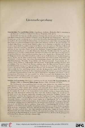 Literaturbesprechung