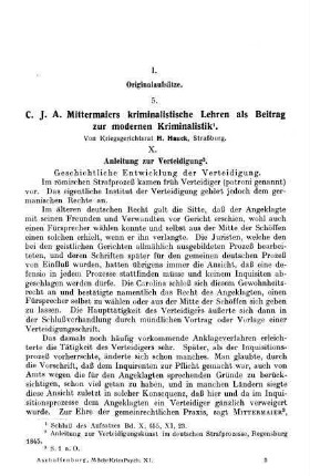 65-113, I. Originalaufsätze