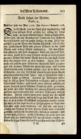 Ruth folget der Noemi. Ruth. 2.