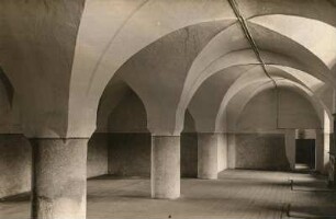 Plassenburg, Säulensaal : Säulensaal in der Hochburg