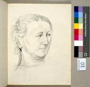 Frauenporträt (Elisabeth Ascher?)