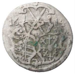 Fundmünze, Dreier (NZ), 1614