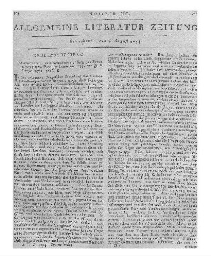 Campe, J. H.: Reise von Braunschweig nach Paris im Heumonat 1789. Braunschweig: Schulbuchh. 1790. (Erste Sammlung merkwürdiger Reisebeschreibungen. T. 8)