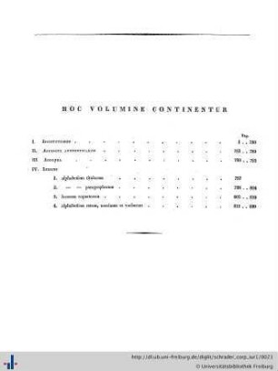 Hoc volumine continentur.