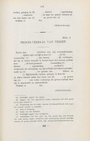 Bijl. 9. Proces-verbaal van verzet