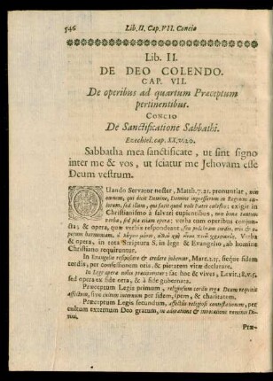 Cap. VII. De operibus ad quartum Praeceptum pertinentibus.