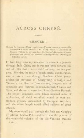 Chapter I. Motives for journey ...