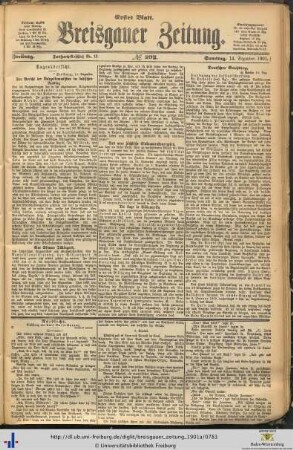 14.12.1901 (Erstes Blatt)