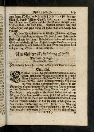 629-646, Die dritte Predigt