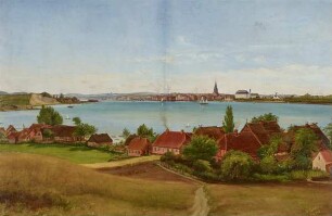 Kiel von der Höhe hinter Ellerbek