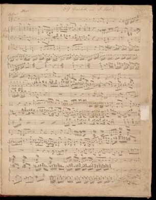 37. J. Haidn: 59 Quartett von Op. 76 Nr. 3. Hob III Nr. 77, erster Satz