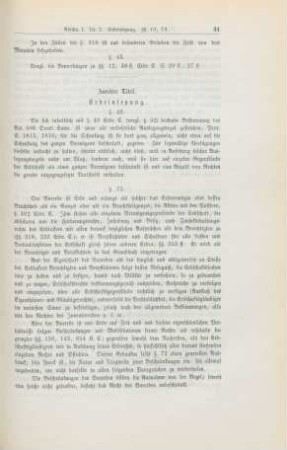 Zweiter Titel. Erbeinsetzung