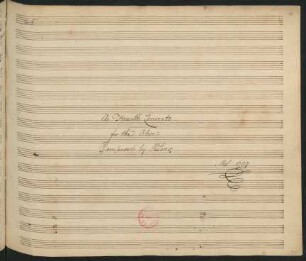Konzerte; ob, orch; C-Dur