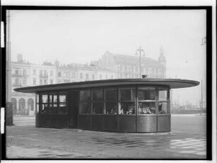 Verkehrspavillon Rathausmarkt (Hamburg-Altstadt): Teilansicht : SchumacherWV Nr. 345