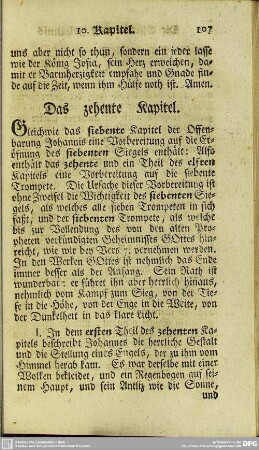 Das zehente Kapitel