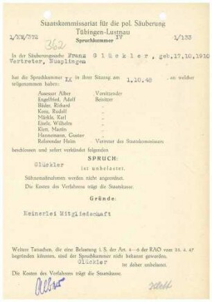 Glückler, Franz