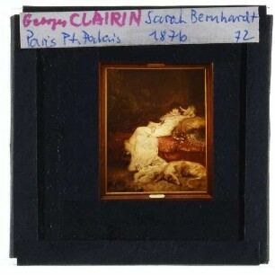 Clairin, Porträt Sarah Bernhardt