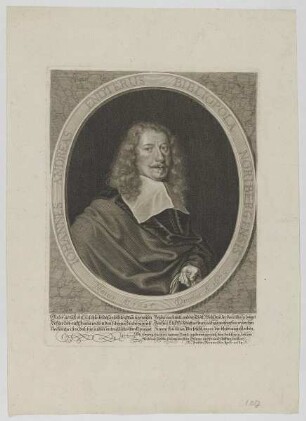Bildnis des Iohannes Andreas Endterus