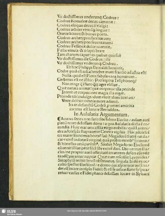 Aulularia