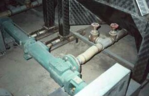 Fotografie: Fütterungstechnik, Mastschwein, Flüssigfütterungsanlage, Wiegetechnik, Mischbehälter