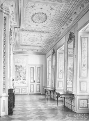 Berlin, Schloss Charlottenburg, Neuer Flügel, Kleine Galerie, R.: 319, nach Wiederherstellung.