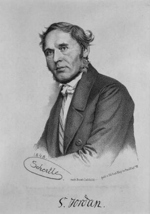 Sylvester Jordan (1792-1861), 1823-1839 Professor der Rechte in Marburg