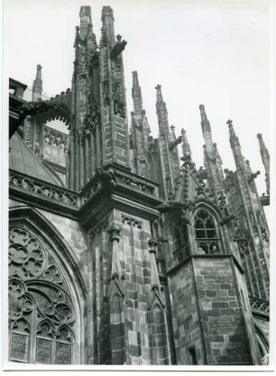 Parler-Gotik am Veitsdom, Prag, Böhmen und Mähren