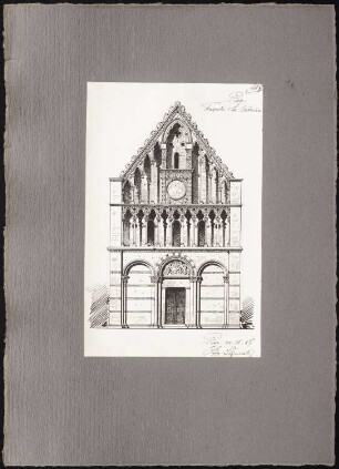 Reiseskizzen aus Italien: Pisa: Santa Caterina d’Alessandria