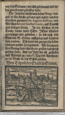 Von Tripoli der Stadt in Syrien