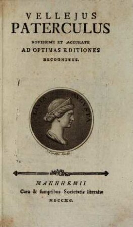 Vellejus Paterculus