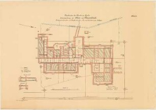 Ohren- und Nasenklinik der Charité zu Berlin: Blatt 1, Fundament