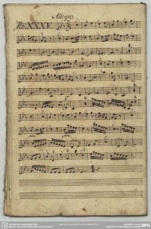 35. Graun, Johann Gottlieb, Sinfonien, GraunWV A:XII:14 
