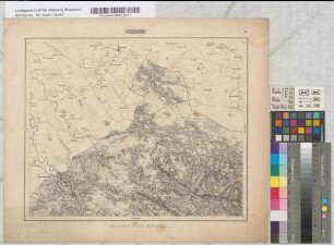 [Topographische Karte 1 : 80.000 von Rheinland und Westfalen-Generalstabskarte -]. Rheine. Nr. 5. LF 25° B 52°15'. grav. Hosse / [Prägestempel] Simon Schropp & Co. in Berlin.