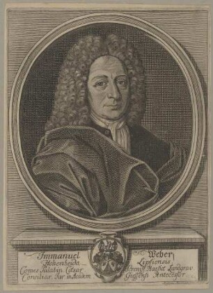 Bildnis des Immanuel Weber