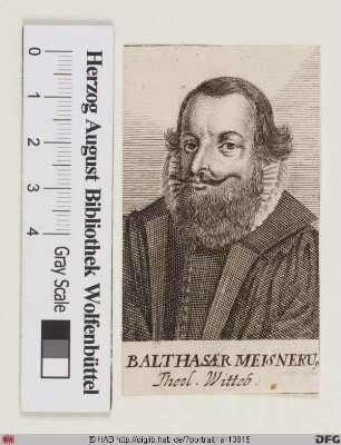 Bildnis Balthasar Meisner