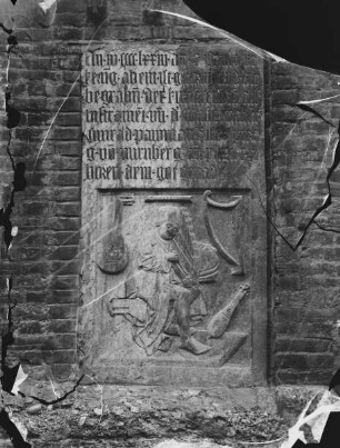 Epitaph des blinden Domorganisten Cunrad Paumann (+1473)