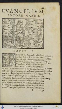 EVANGELIUM AUTORE MARCO