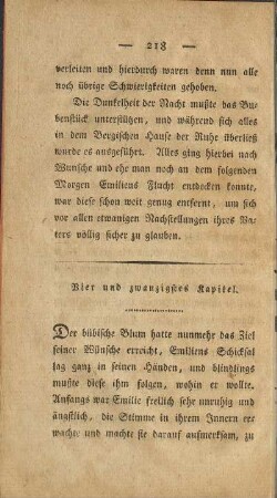 Vier und zwanzigstes Kapitel