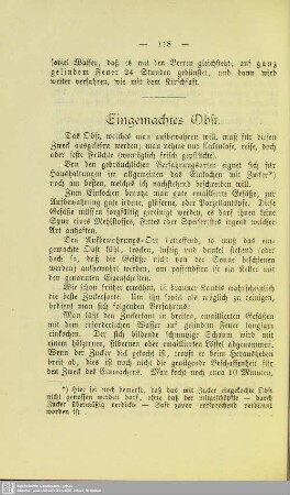 Eingemachtes Obst