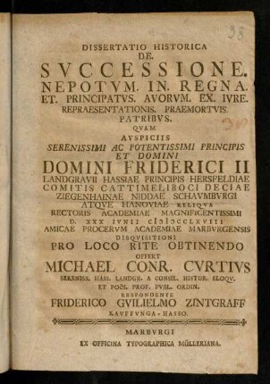 1-46, De Successione Nepotum In Regna ...