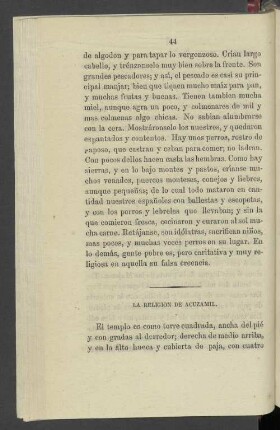 La Religion De Acuzamil