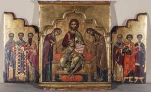 Triptychon mit Deesis