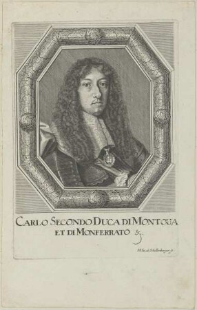 Bildnis des Carlo Secondo die Montoua et di Monferrato