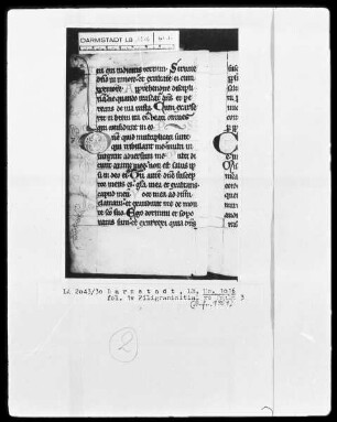 Psalterium — InitialeO, Folio 1 verso