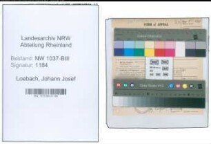 Entnazifizierung Johann Josef Loebach , geb. 19.03.1906 (Staatsanwalt)