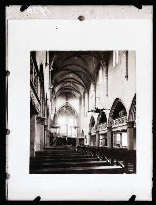 Stadtkirche, innen nach Osten