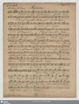 Halleluja - Mus.4509-E-501 : Coro, orch; C