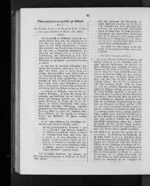 Oberappellationsgericht zu Lübeck.